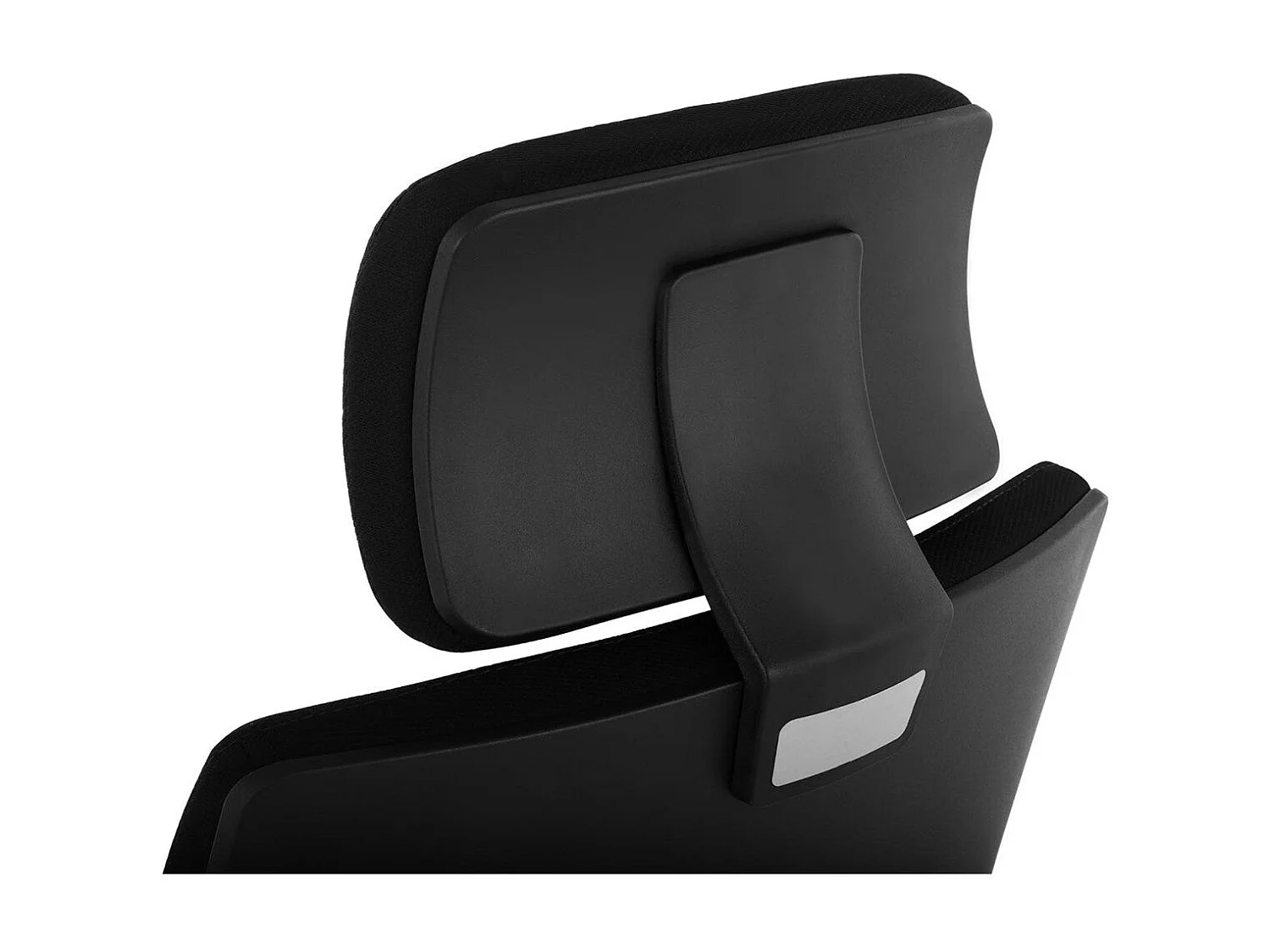 Poltrona cadeira de escritório com apoio de cabeça carga máxima 200 kg preta 14_0000882