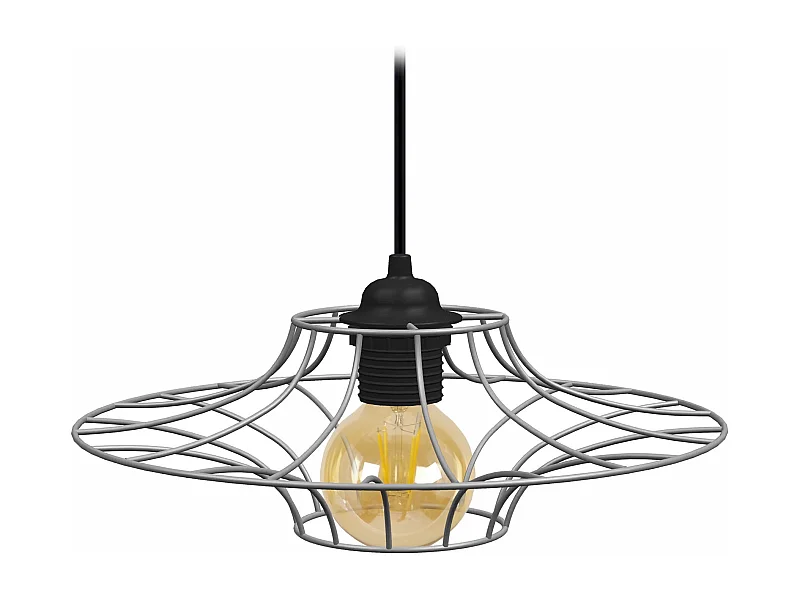 Suspension TOSEL ,métal,Aluminium,H70xD 30x P 30cm