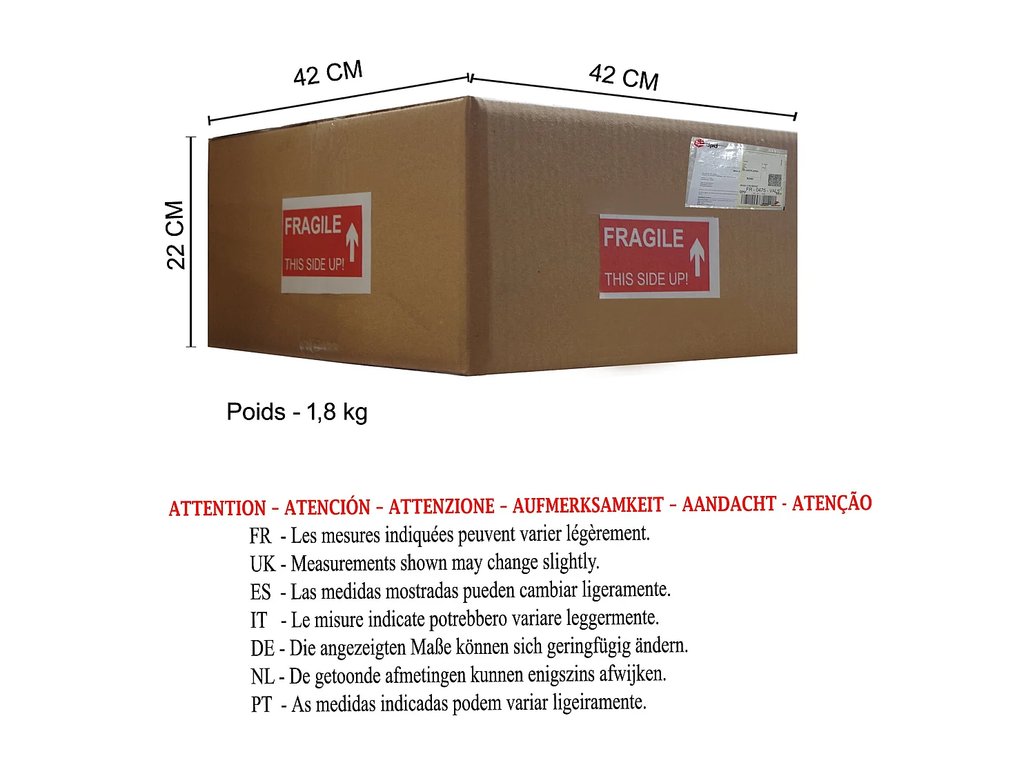 Suspension TOSEL ,métal,Blanc ,H76xD 40xP40cm