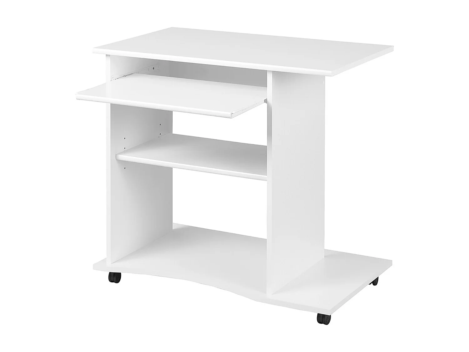 TEO - Pack Meuble Information + Fauteuil Gris + Meuble à Tiroirs