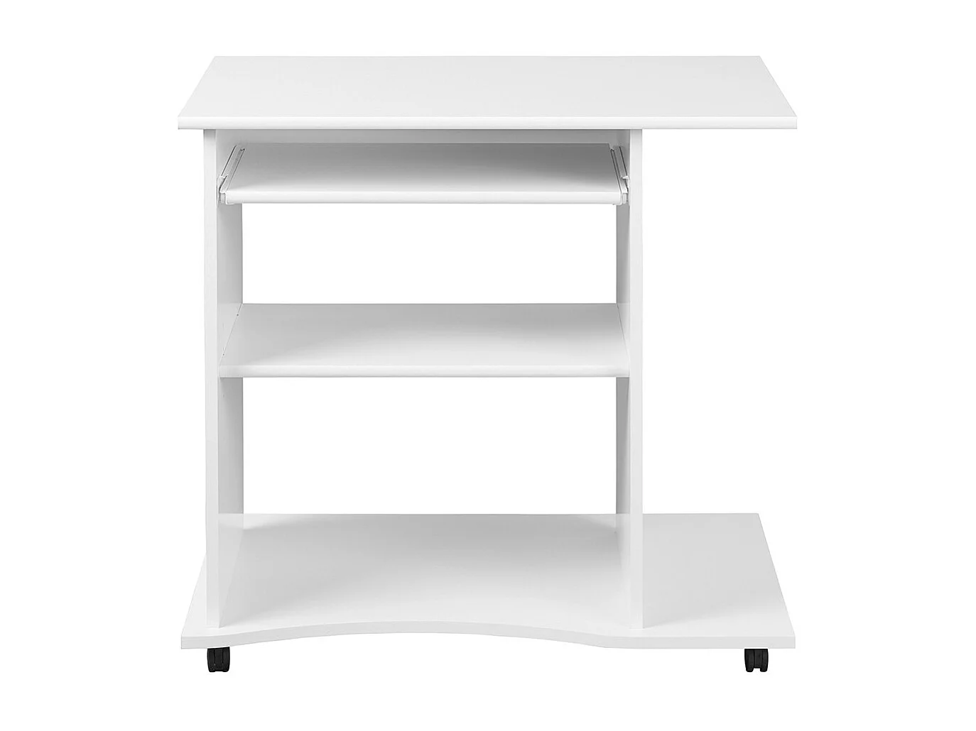 TEO - Pack Meuble Information + Fauteuil Gris + Meuble à Tiroirs