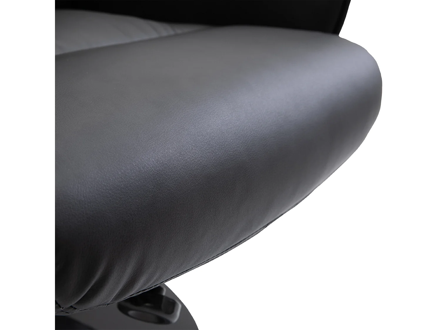 Sillón reclinable otomana negro 81x81x105 cm HOMCOM