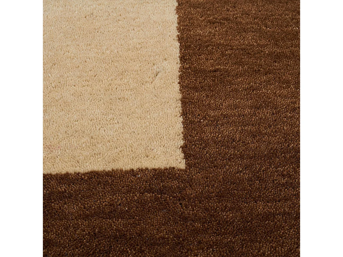 Authentique tapis d'Orient 160x240 fait main en laine multicolore GABBEH A