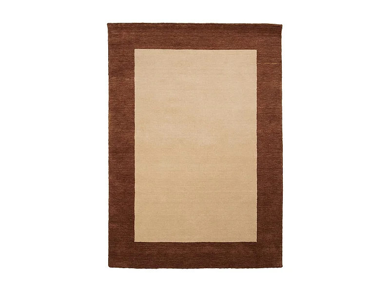 Authentique tapis d'Orient 160x240 fait main en laine multicolore GABBEH A