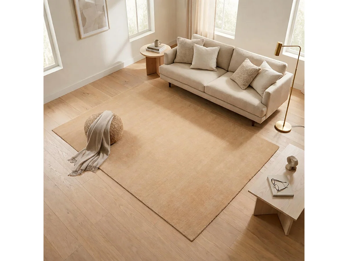 Auténtica alfombra oriental 160x240 hecha a mano en lana multicolor GABBEH B