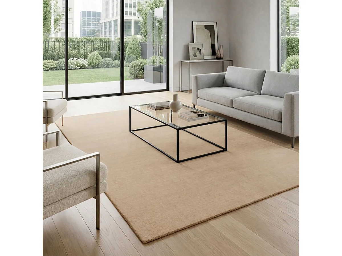 Auténtica alfombra oriental 160x240 hecha a mano en lana multicolor GABBEH B