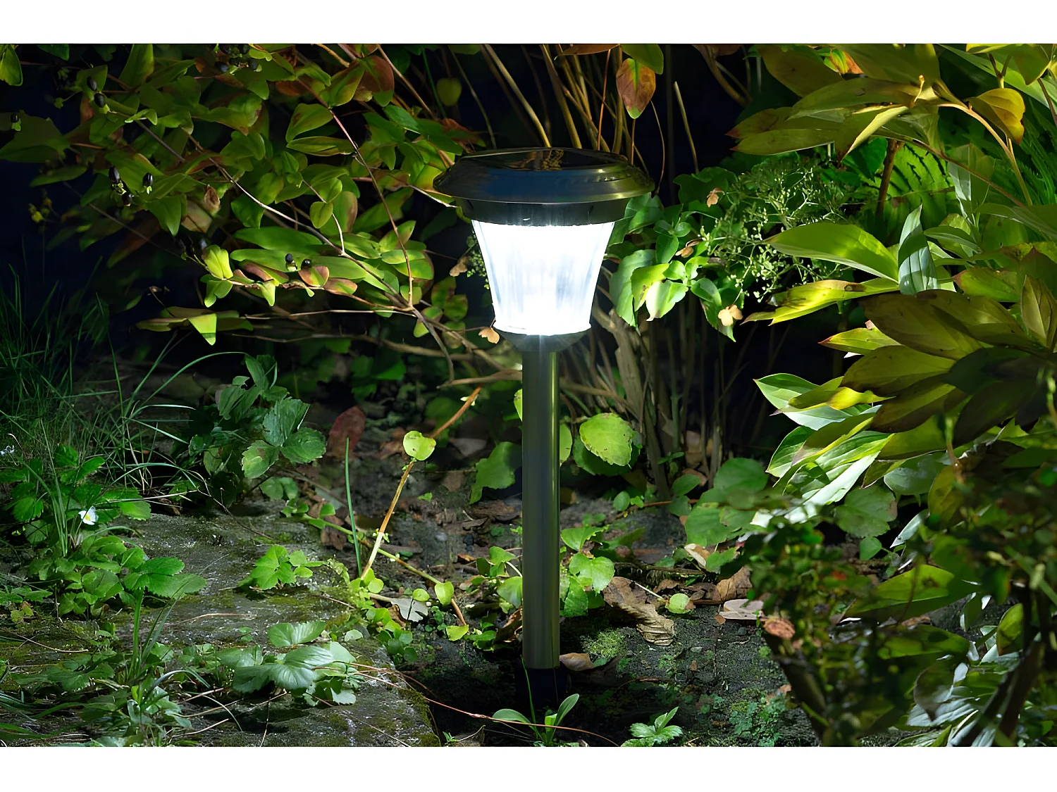 Borne de jardin LED prêt à poser DURACELL GL 013 NDU