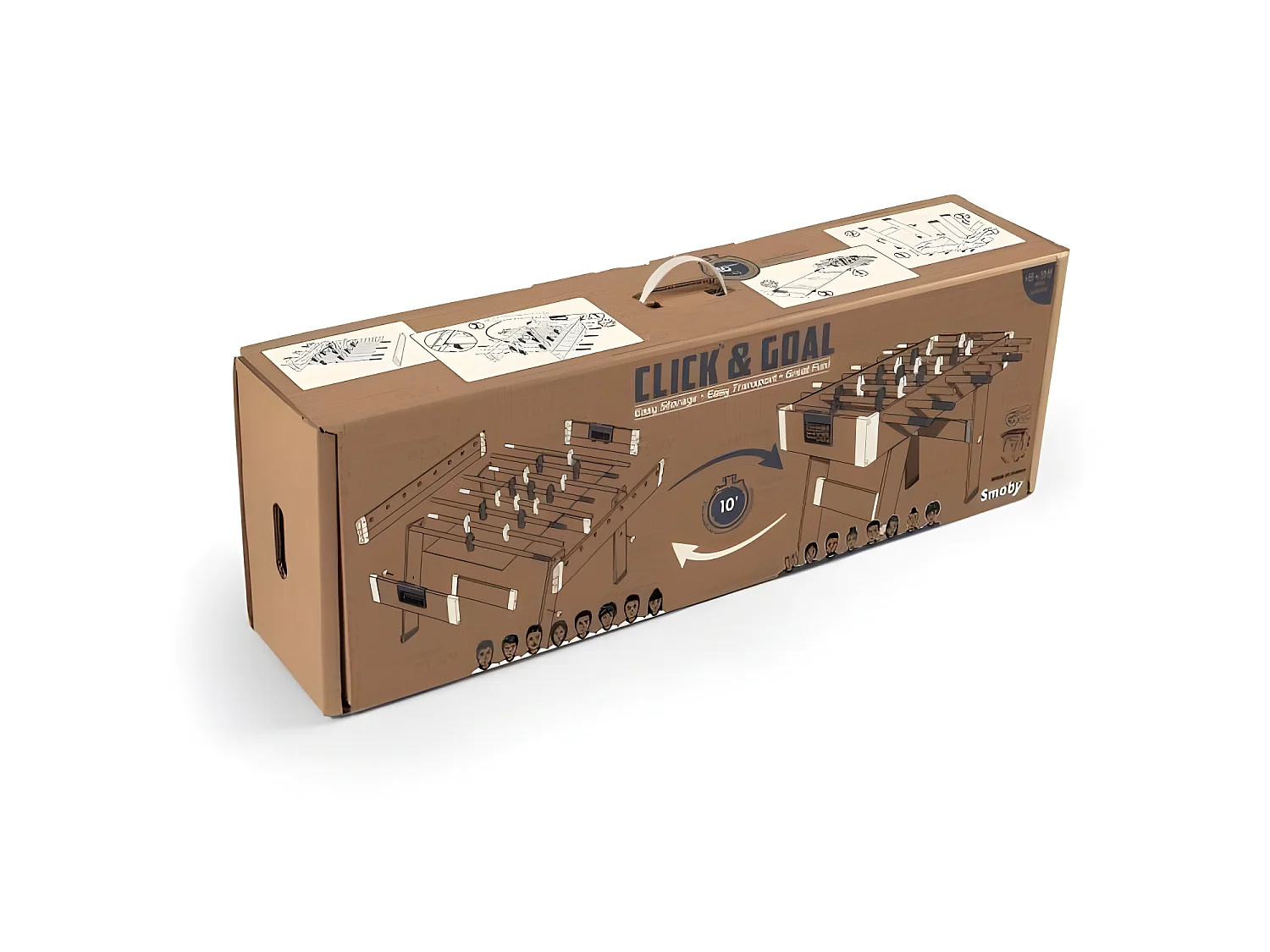 Baby Foot click et goal - Smoby