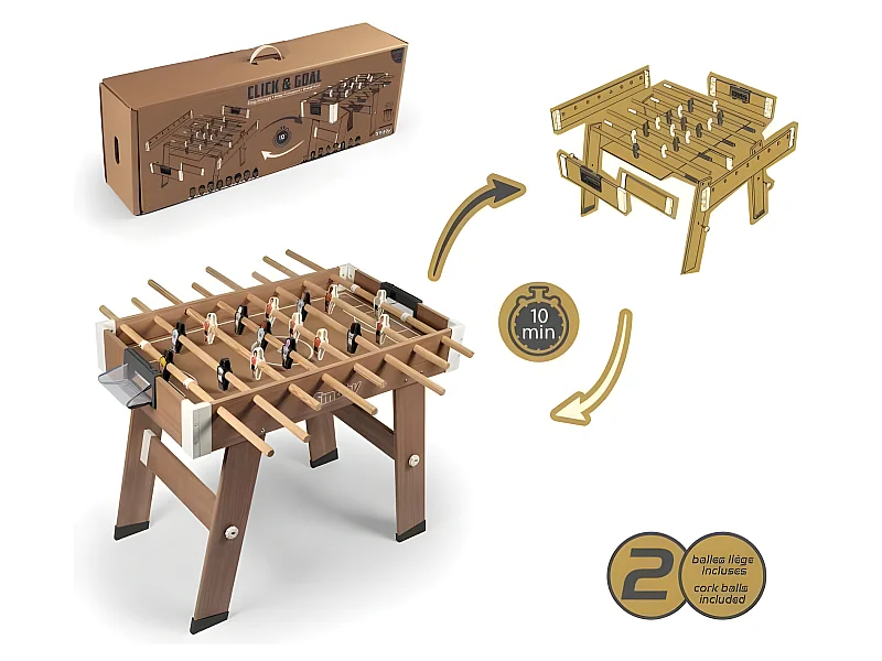 Baby Foot click et goal - Smoby