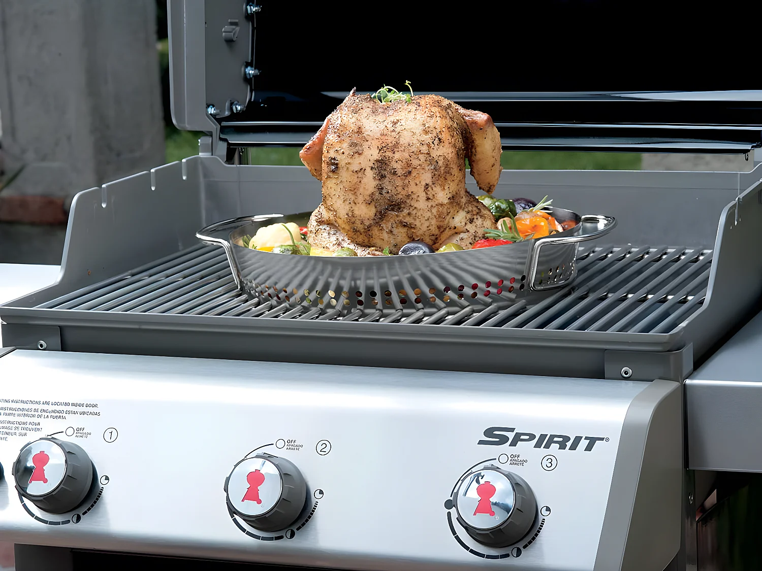 Sartén para aves Weber Gourmet System