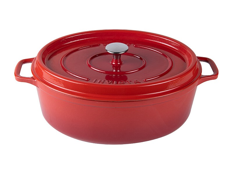Invicta Daubière en fonte émaillée 29cm rubis - PUV403290