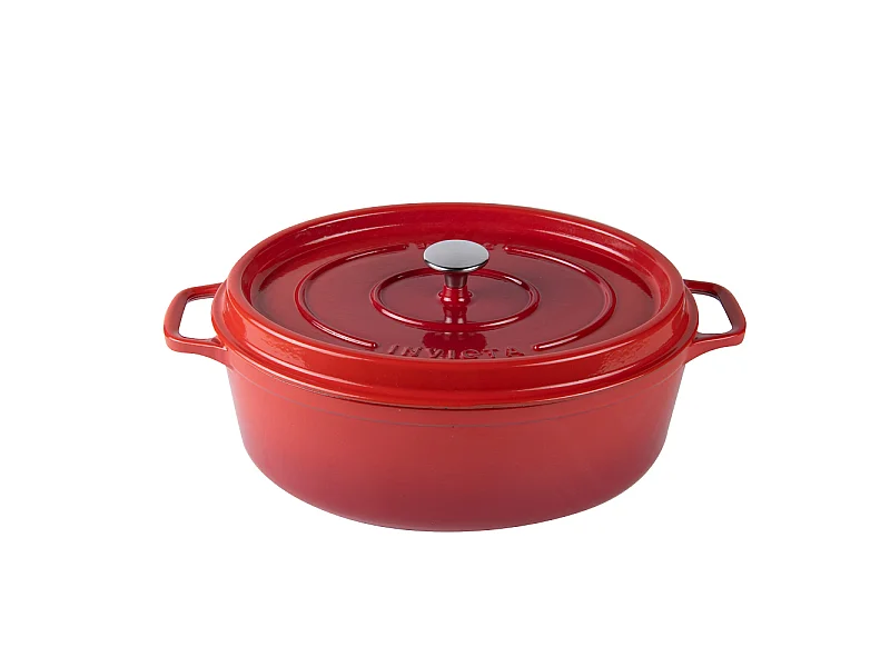 Invicta Daubière en fonte émaillée 35cm rubis - puv403350