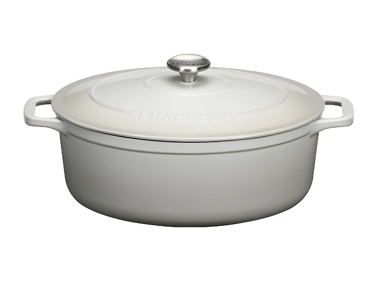 Chasseur Daubière en fonte émaillée 29cm macadamia - puc472961