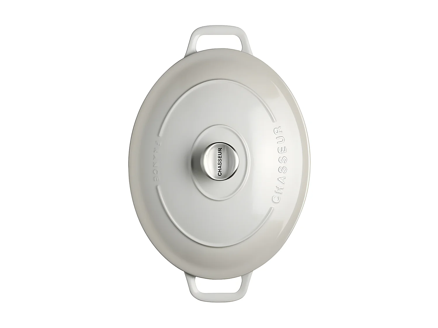 Chasseur Daubière en fonte émaillée 33cm macadamia - puc473361