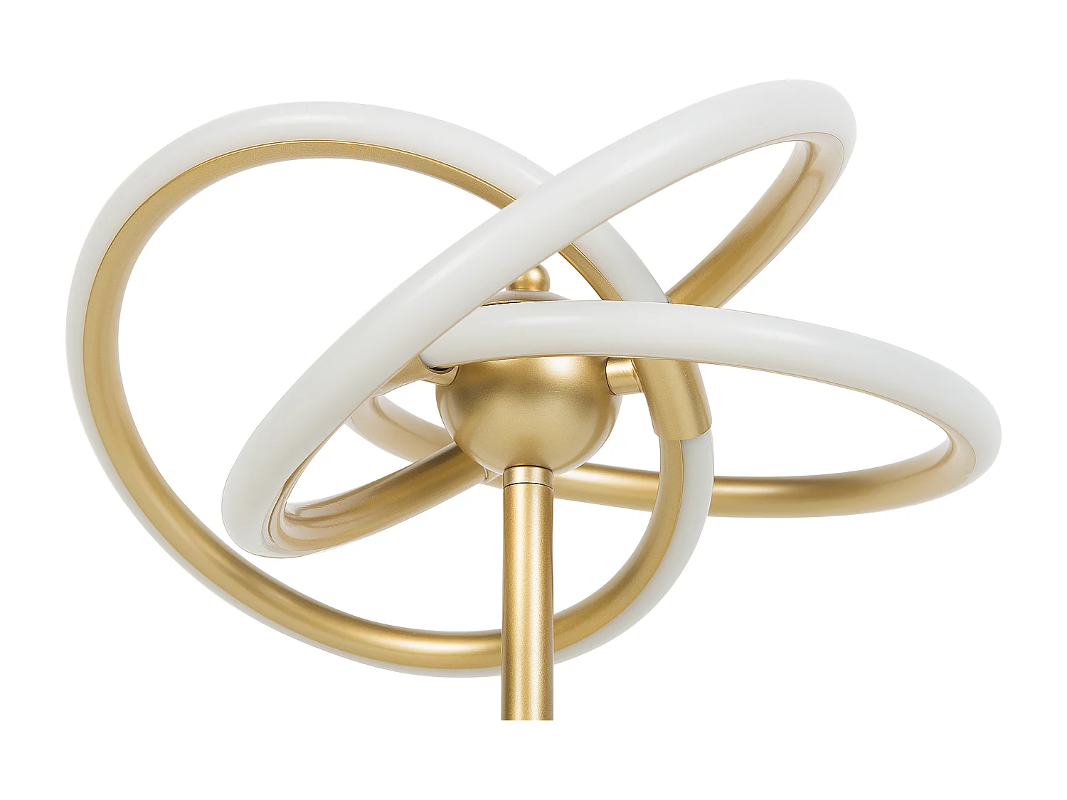 Candeeiro de mesa dourado LED AKAN