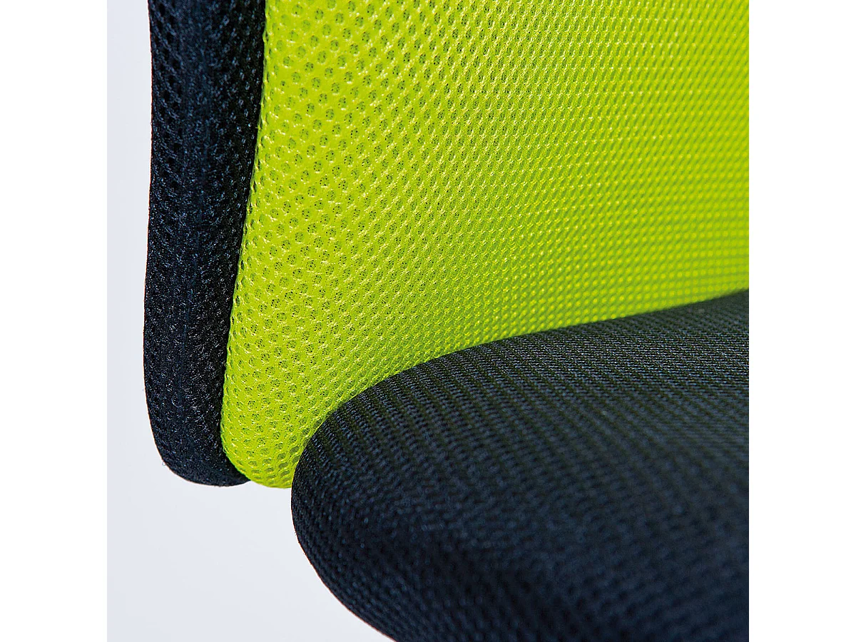 NEO - Chaise de Bureau Verte et Noire