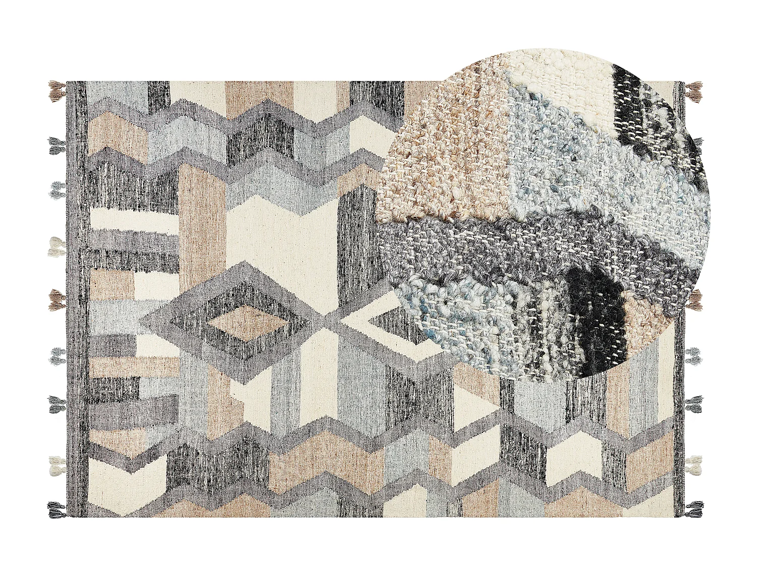 Tapis AYGEZARD Multicolore 200 x 300 cm Laine Kilim