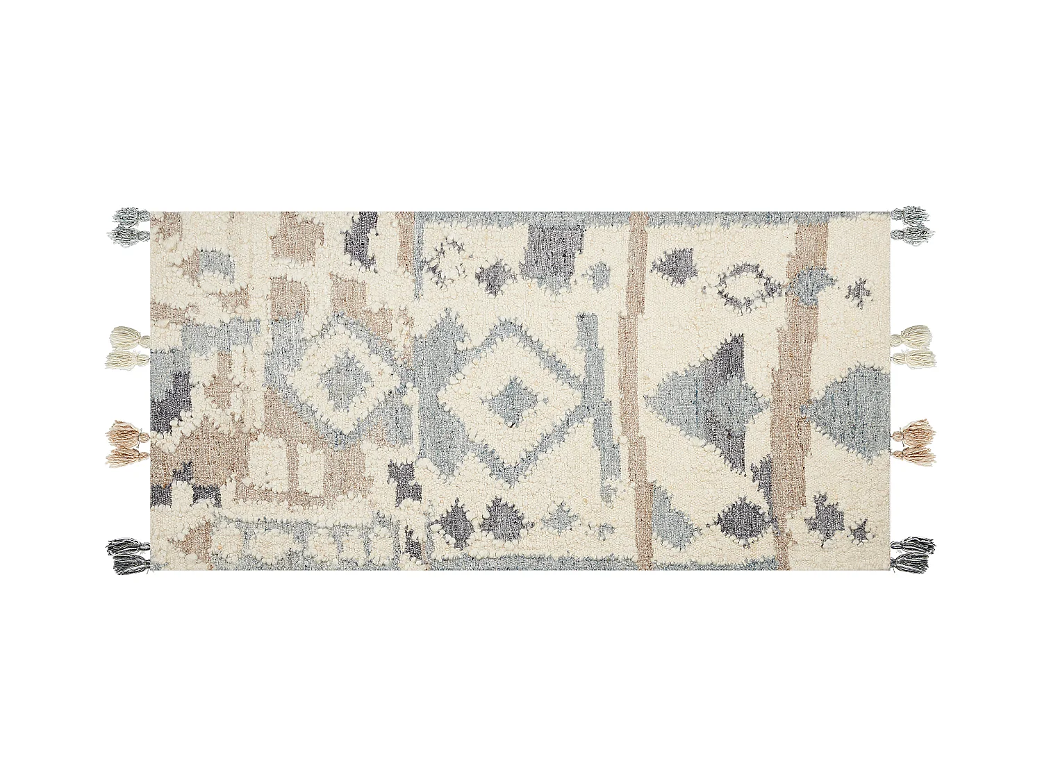 Tapis MRGAVET Beige 80 x 150 cm Laine Kilim