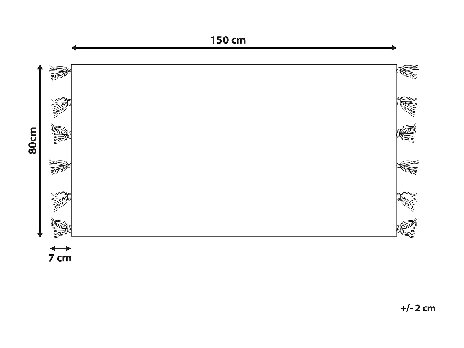 Tapis AYGEZARD Multicolore 80 x 150 cm Laine Kilim