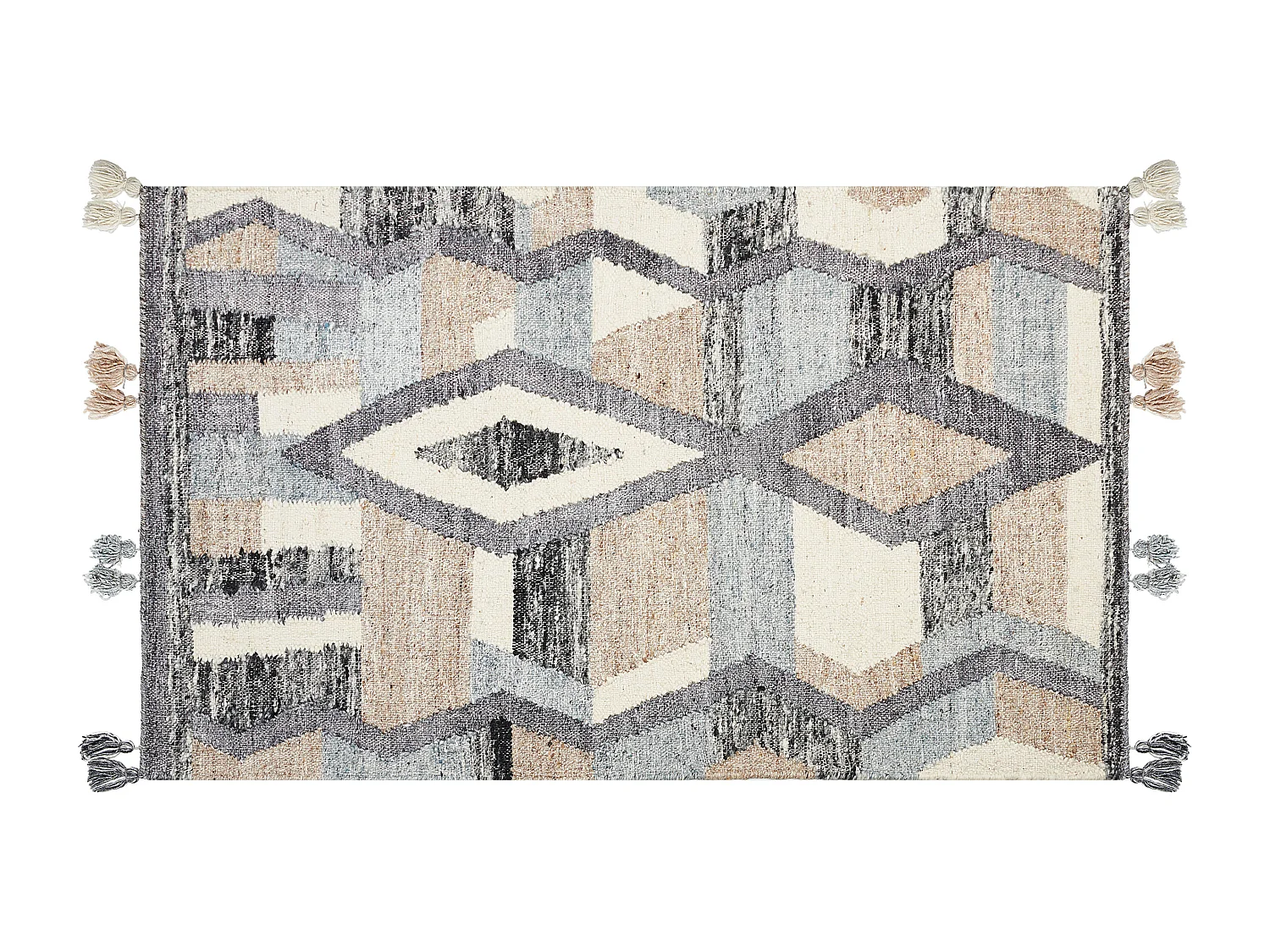 Tapete Kilim em lã multicolor 80 x 150 cm AYGEZARD