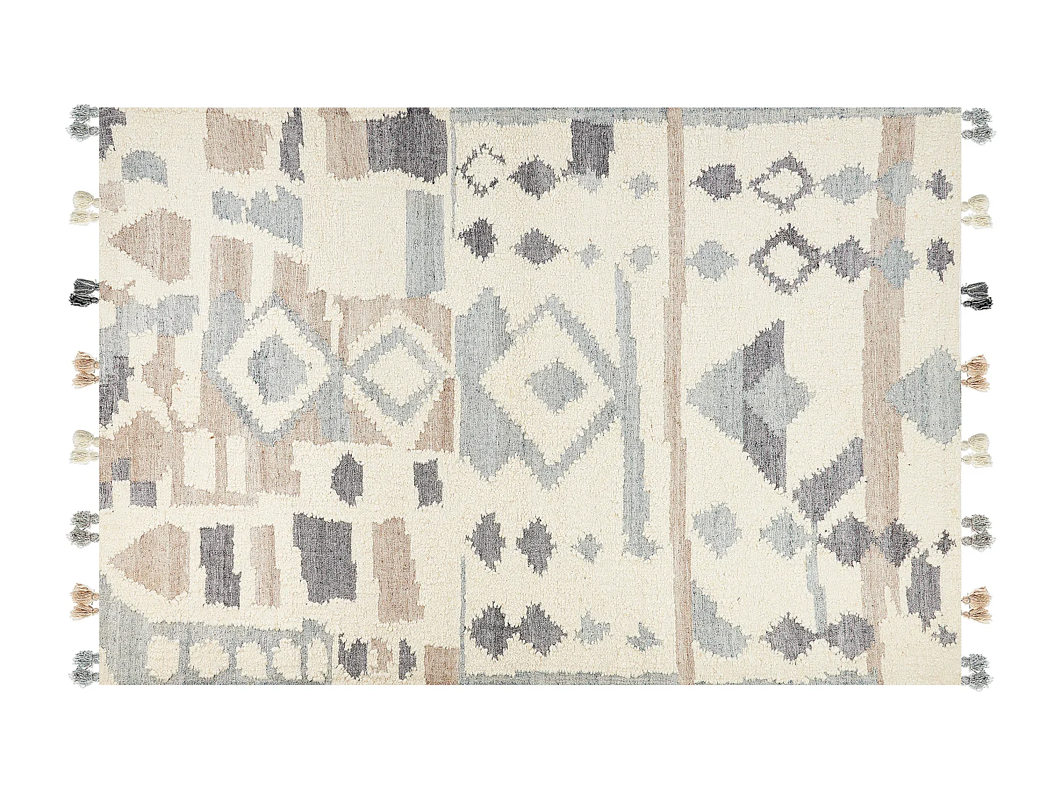 Dywan wełniany kilim 200 x 300 cm wielokolorowy MRGAVET
