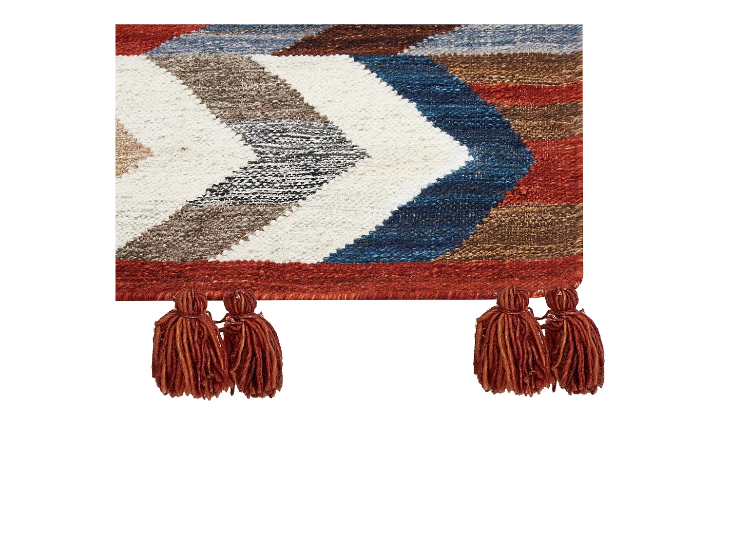 Tapis KANAKERAVAN Multicolore 200 x 300 cm Laine Kilim