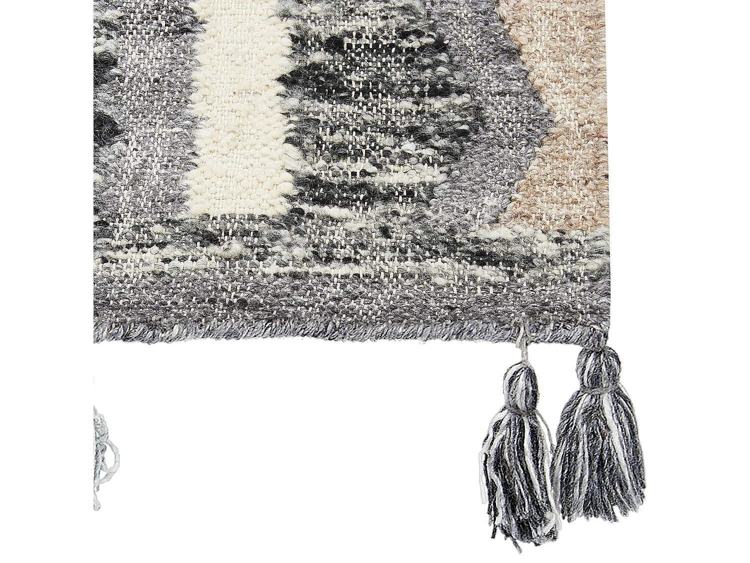 Tappeto kilim lana multicolore 160 x 230 cm AYGEZARD