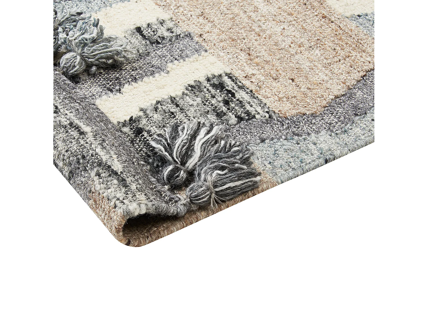 Tappeto kilim lana multicolore 160 x 230 cm AYGEZARD