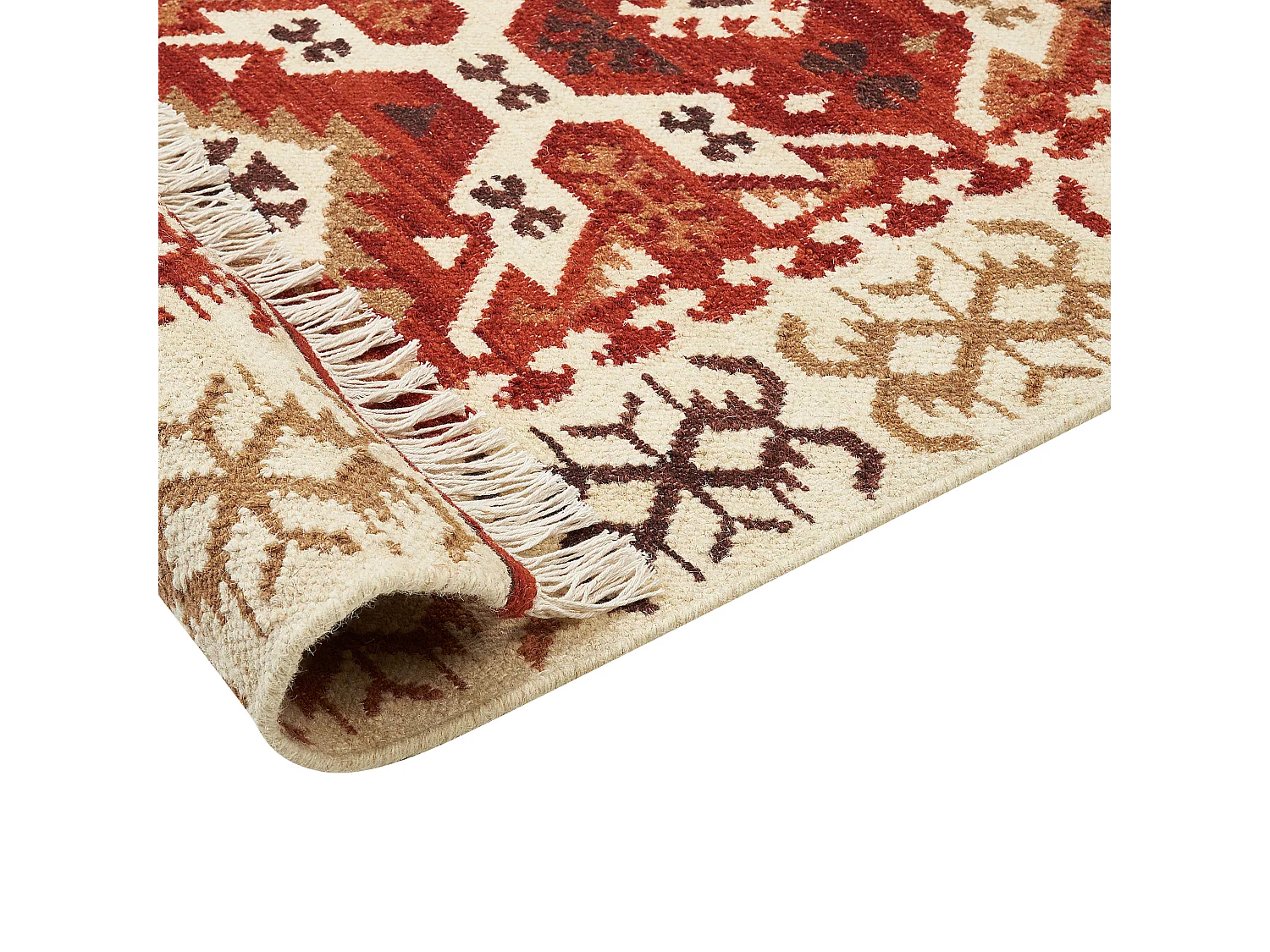 Tapis VOSKEVAZ Multicolore 160 x 230 cm Laine Kilim