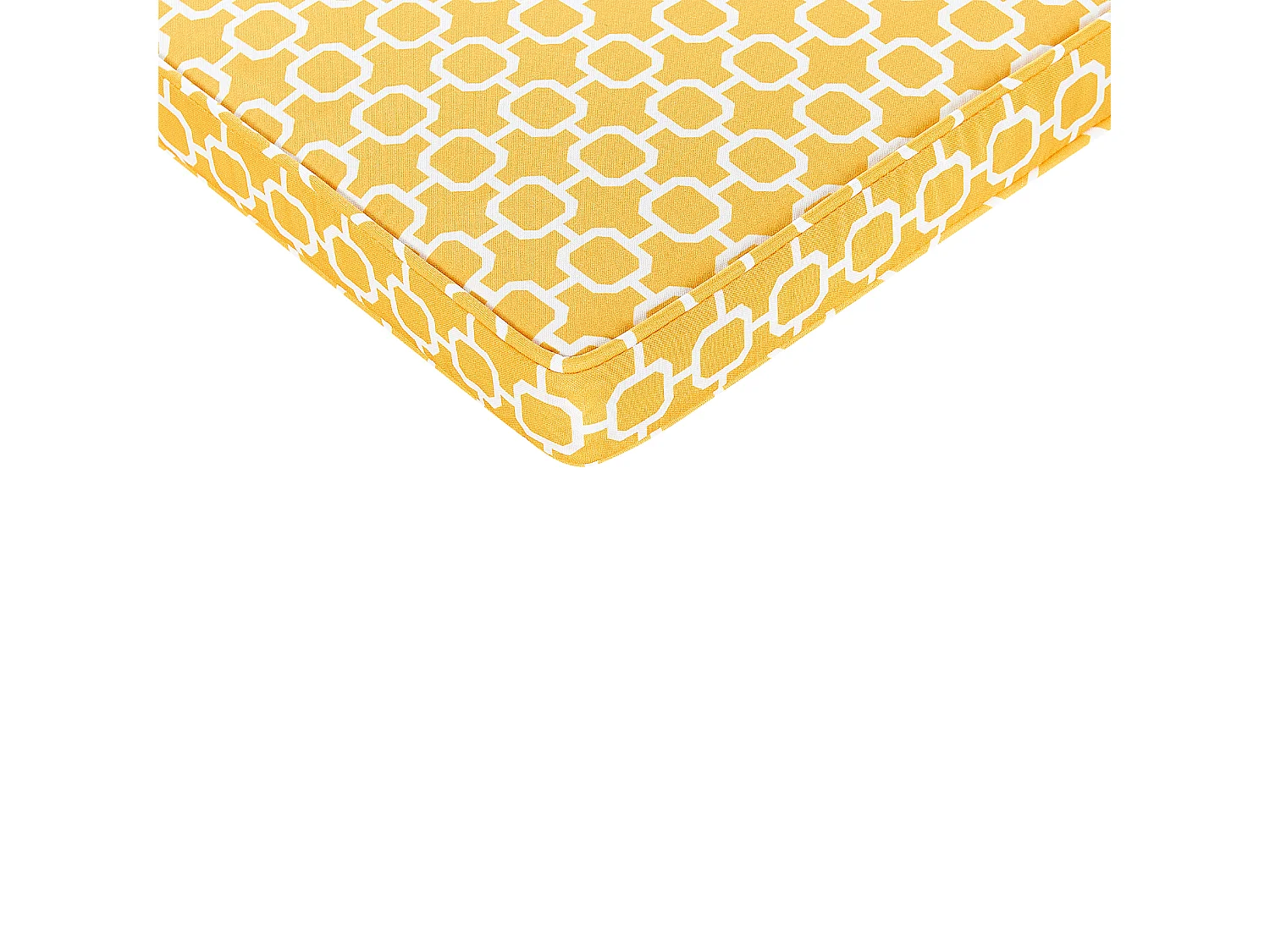 Lot de 6 coussins pour chaises de jardin TOLVE 39 x 31 cm Jaune