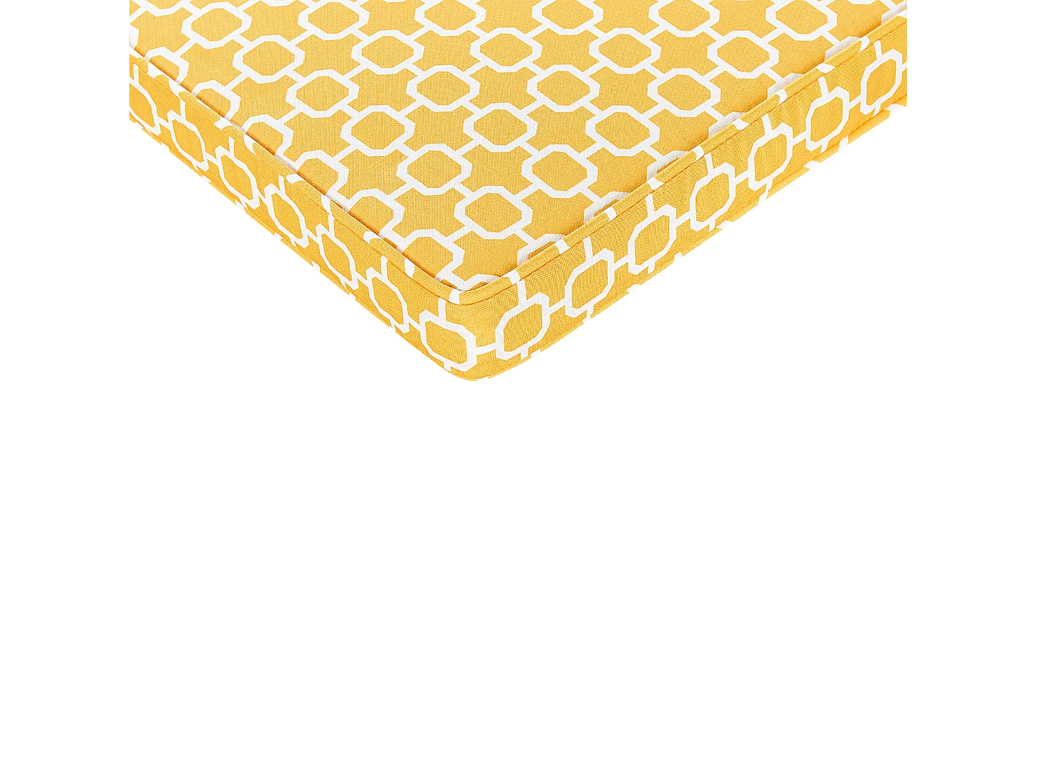 Lot de 6 coussins pour chaises de jardin TOLVE 39 x 31 cm Jaune