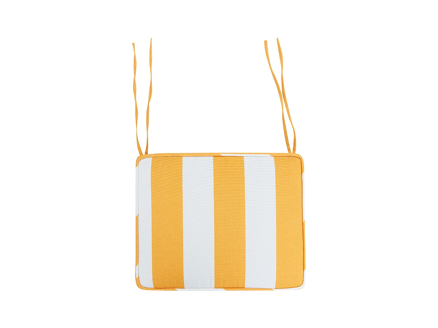 Lot de 6 coussins pour chaises de jardin TOLVE 39 x 31 cm Jaune