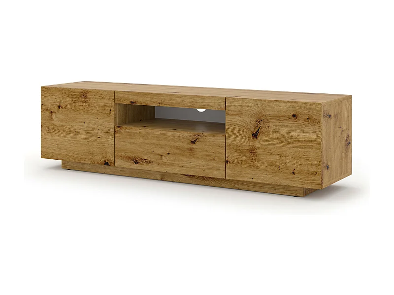 Table de télévision AURA 150x37x42 AUCUNE LED Crème