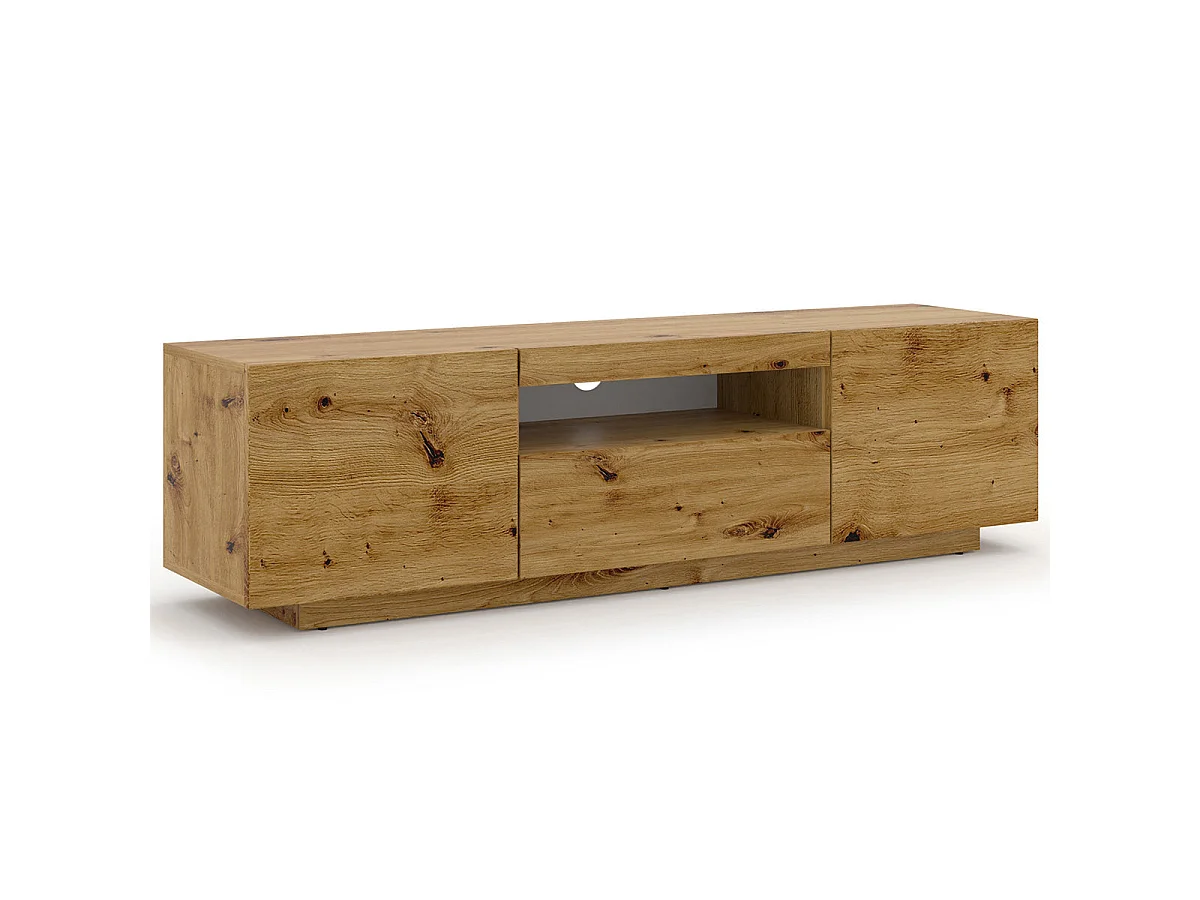 Table de télévision AURA 150x37x42 AUCUNE LED Crème
