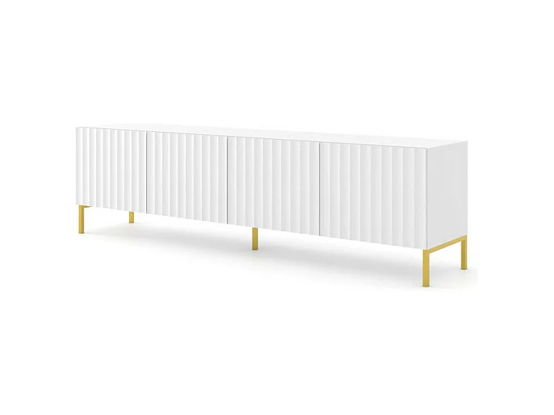Tavolo TV WAVE RTV200 4D 200x42x56 Bianco
