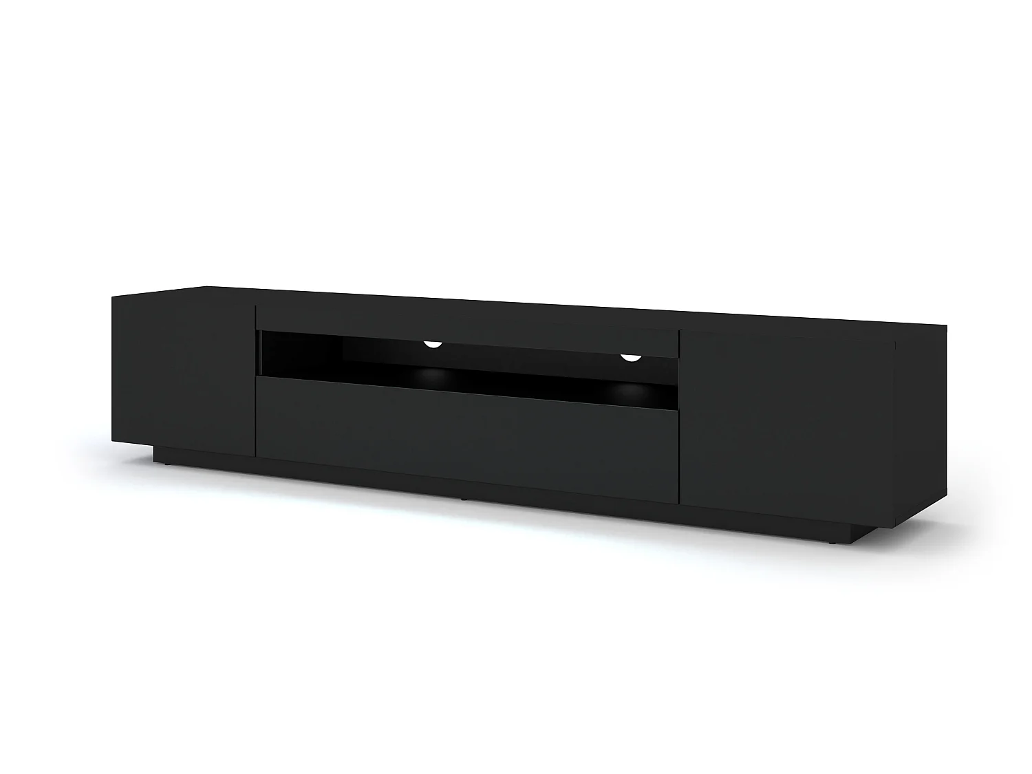 Mesa TV AURA 200x37x42 NO LED Negro