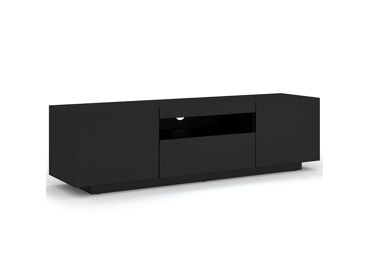 Aurus Black 3-dörrars väggmonterad TV-möbel 150 cm