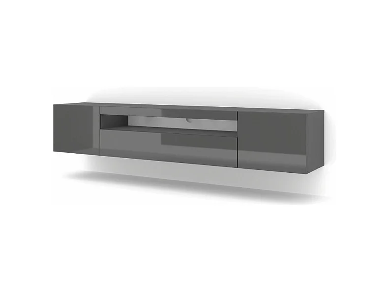 Table de télévision AURA LED 200x37x36-42 Gris