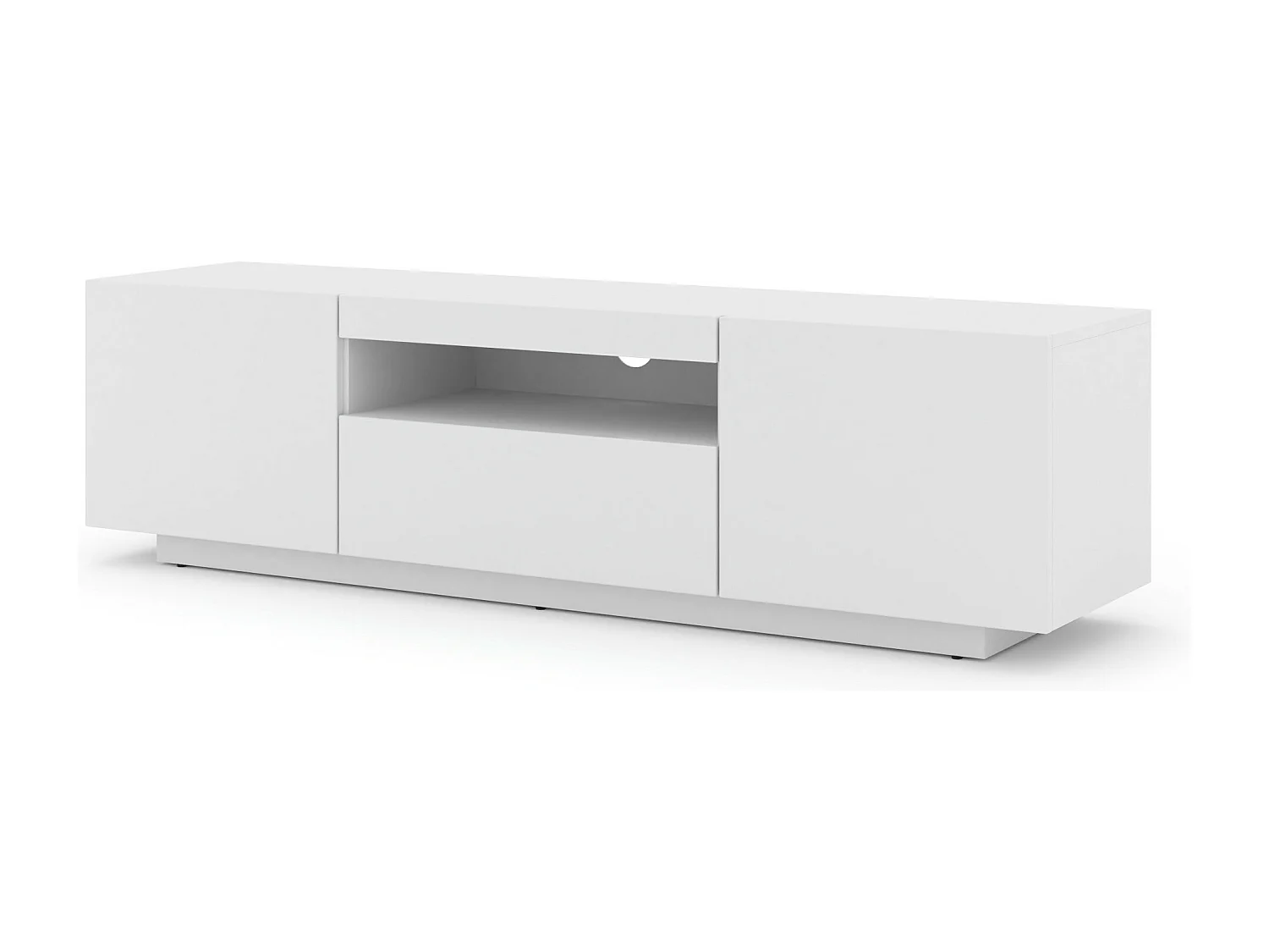 Móvel TV 3 portas Aurus branco 150cm