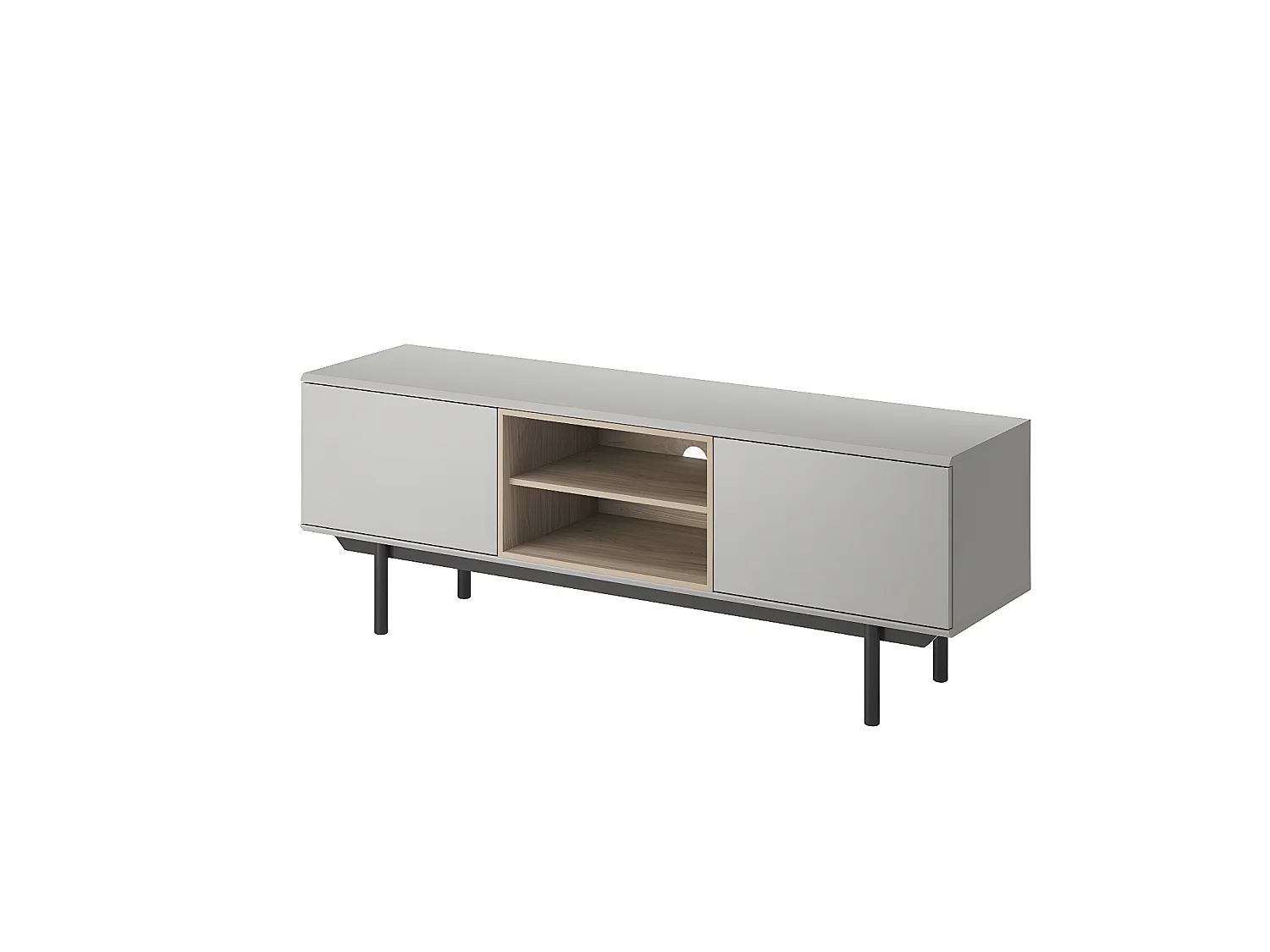 Table de télévision INOX RTV IRTV150 150x40x54 Gris
