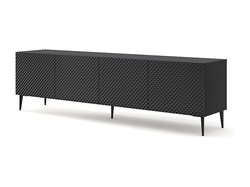 Mesa TV RavennaC 200x42x56 Negro
