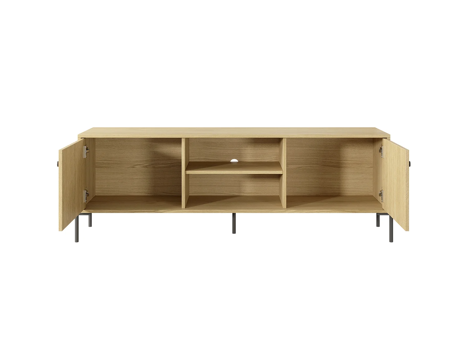 Mesa TV SCANDI RTV153 2D 157x40x54 Beige