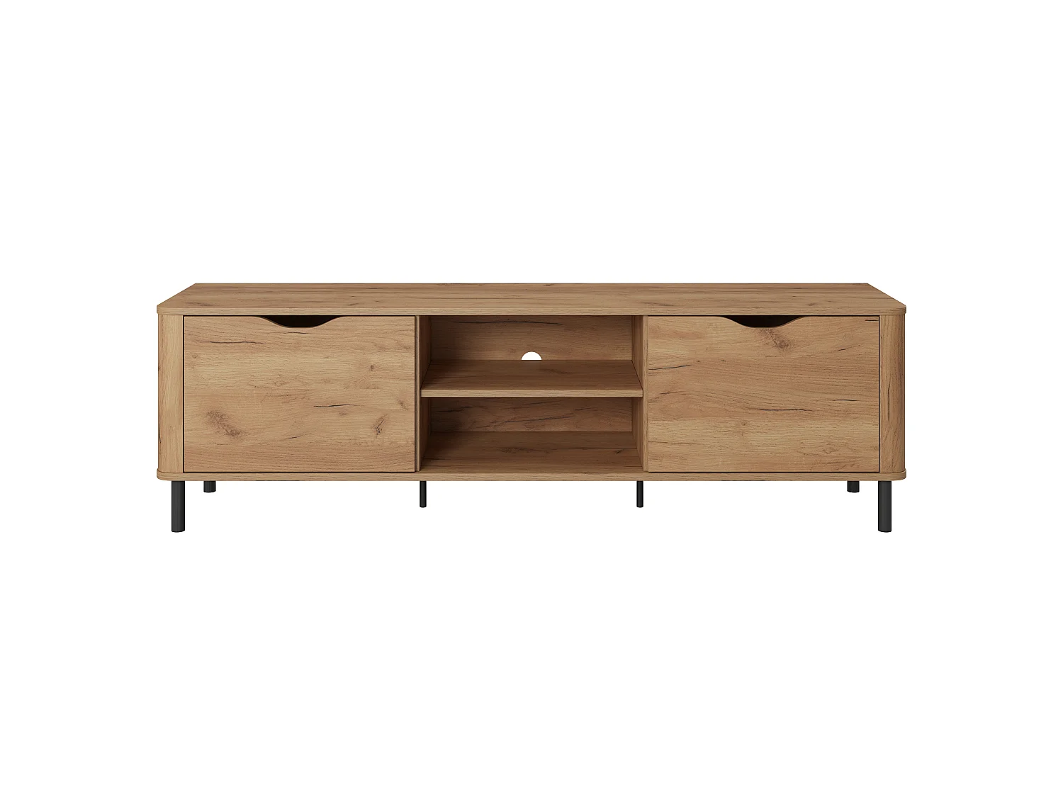 Table de télévision SANTI RTV163 163x40x50 Beige