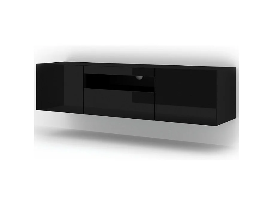 Mesa TV AURA 150x37x42 NO LED Negro