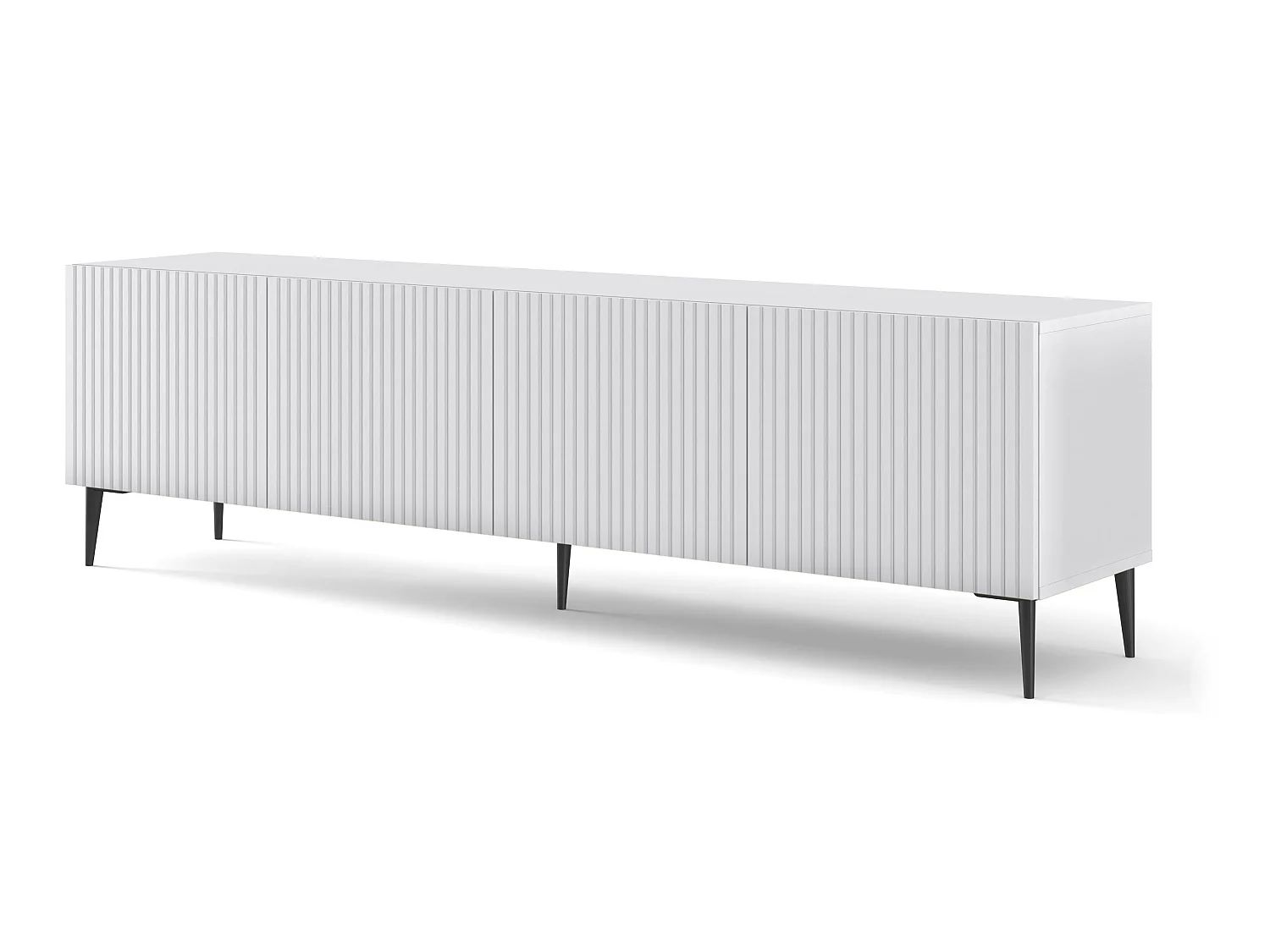 Philaé Wit 4-deurs TV-meubel 200 cm