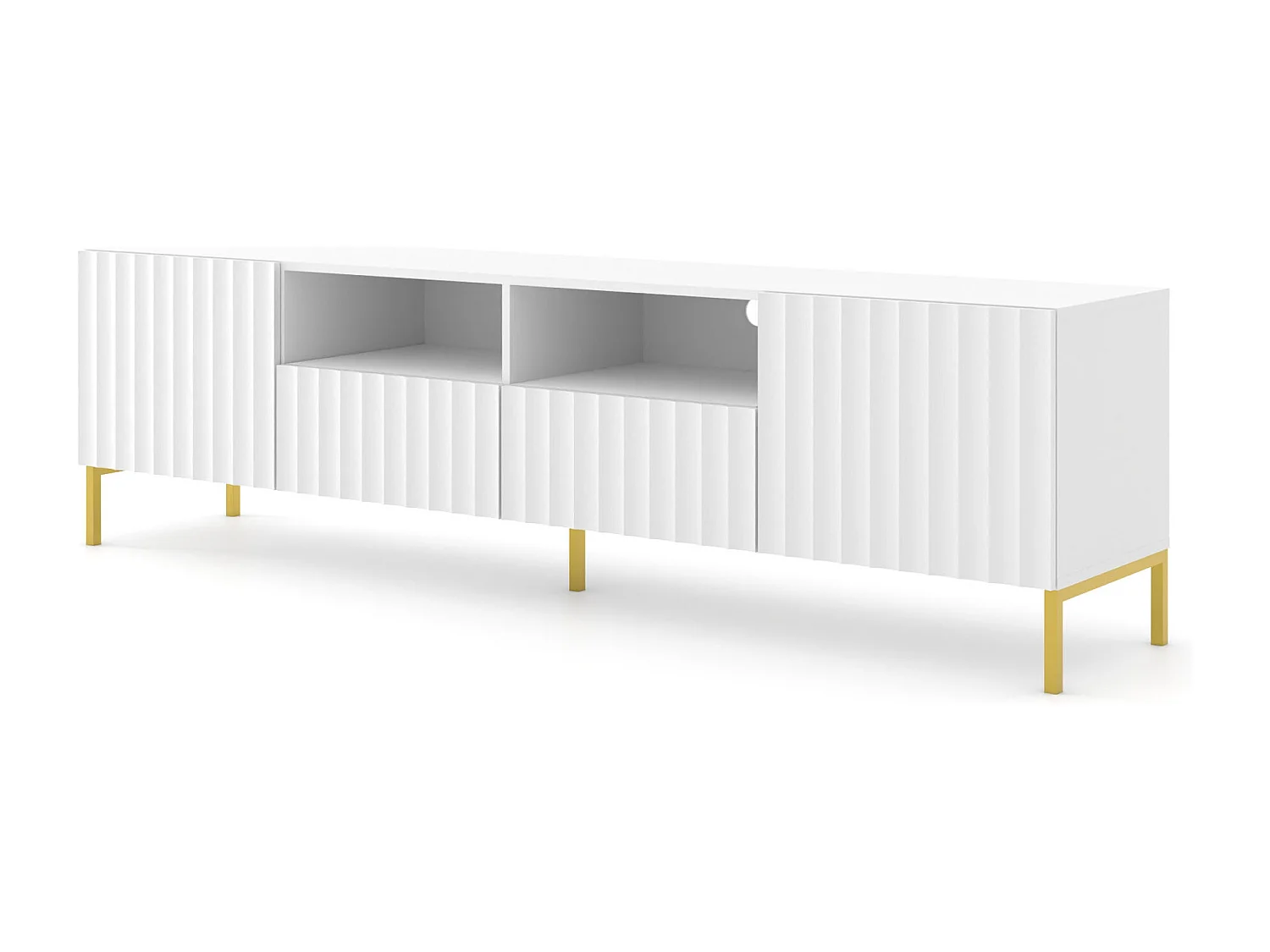 Mesa TV WAVE RTV200 2D2S 200x42x56 Blanco