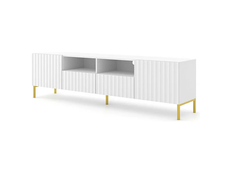 Tavolo TV WAVE RTV200 2D2S 200x42x56 Bianco