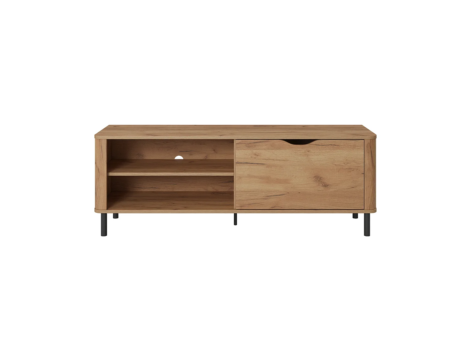 Table de télévision SANTI RTV137 137x40x50 Beige