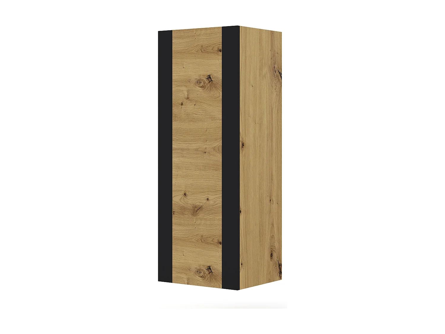 Armoire murale MONDI 48x40x125 Crème & Noir