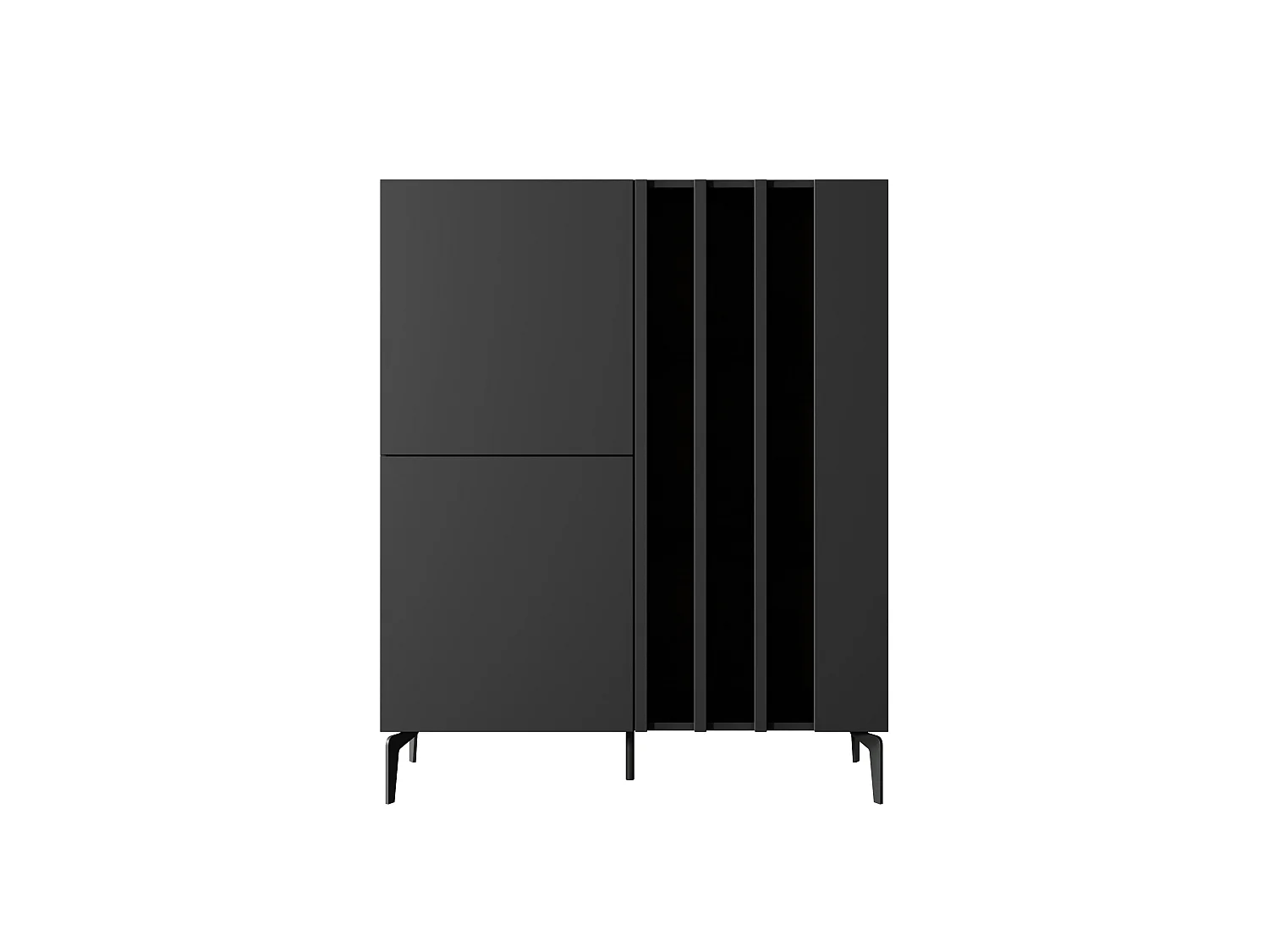 TASK Armadio a LED 100x40x124 Grigio